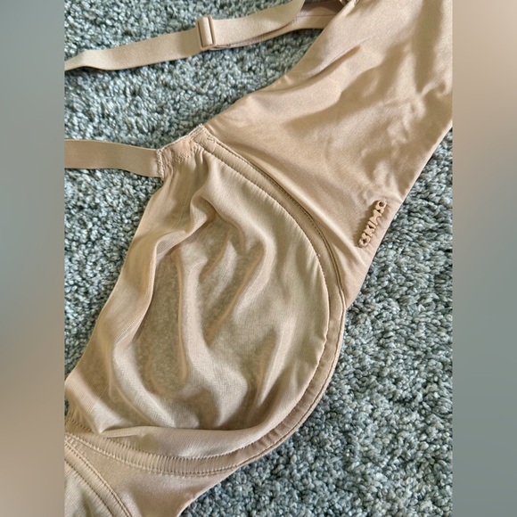 SKIMS UNLINED BALCONETTE BRA-Ochre-36D - Picture 11 of 11